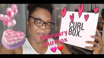 Curlbox february 2019 unboxing