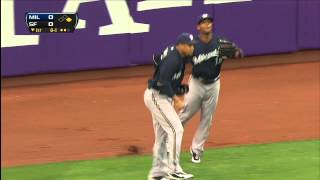 2013/08/08 Gomez's jumping catch