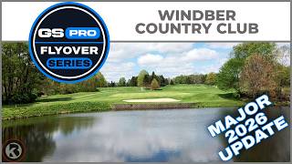GSPro Course Flyover - Windber Country Club - Designed by WonkyMango - UPDATE