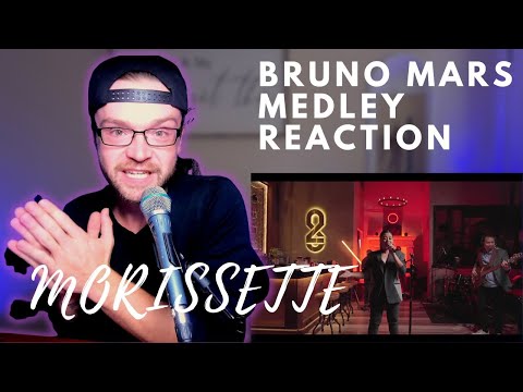 MORISSETTE - BRUNO MARS MEDLEY LIVE - REACTION