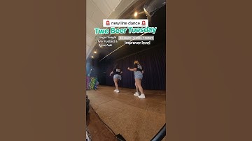 Thumbnail of Two Beer Tuesday Line Dance Tutorial & Demo #linedance #linedancing #honkytonkhighwaylinedance
