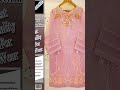 Latest & Stylish Fancy Organza Embroidered Dress /Handmade Fancy dress Design Ideas