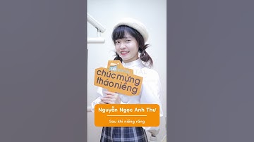 Hành trình LỘT XÁC nhờ niềng răng của Anh Thư  #braces #updental #shorts