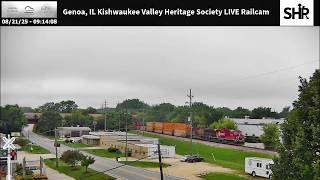 Genoa, Illinois Kishwaukee Valley Heritage Society Live Railcam - Genoa, IL #steelhighway