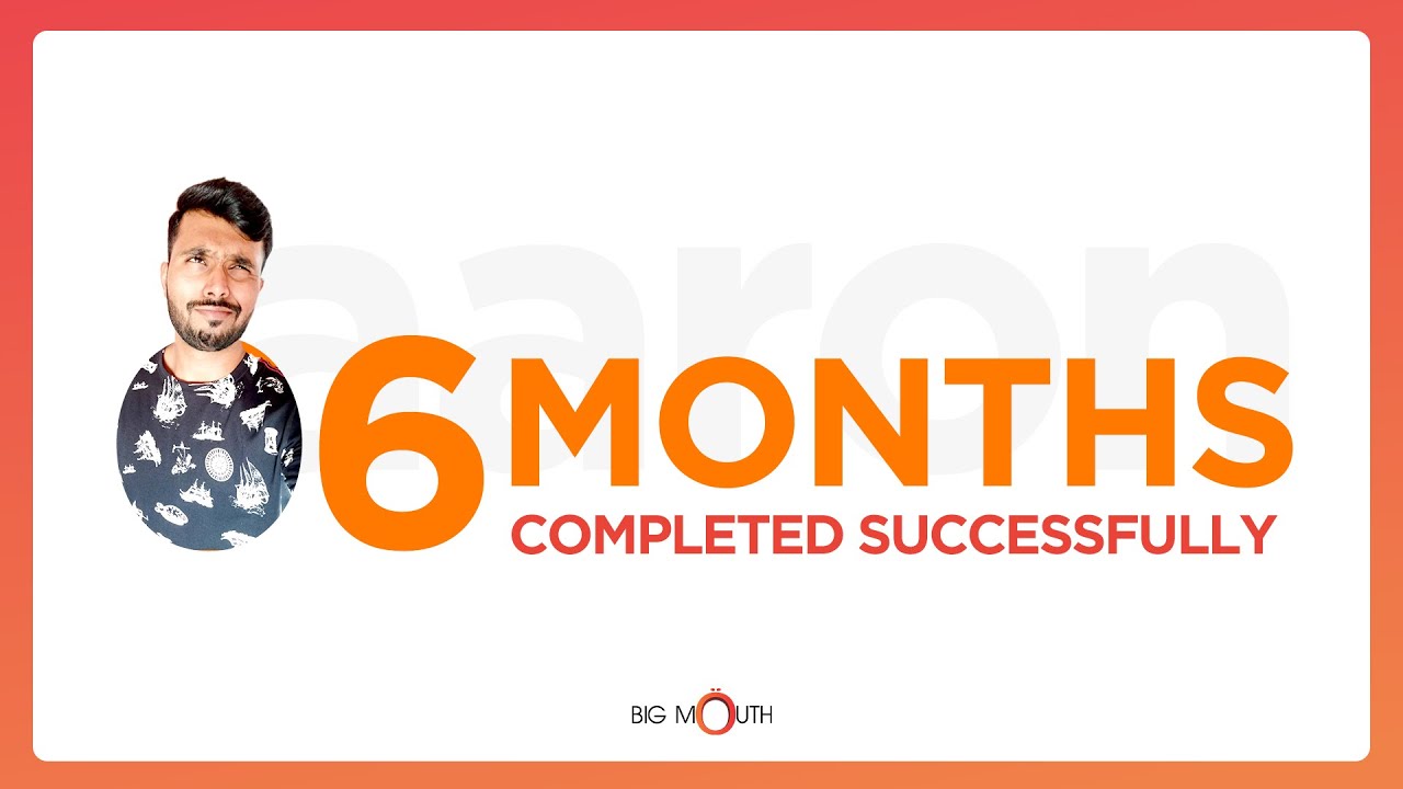 6 months with Big Mouth - Aaron Barboza (Social Media and Paid Marketing executive) | 