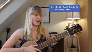 How to play Bad Habits (Ed Sheeran) acoustic guitar lesson