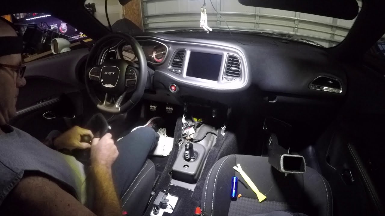 Dodge Challenger Hellcat 6 speed Manual Barton Shifter install