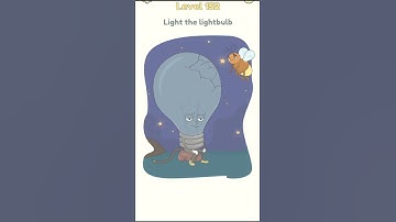 Light the lightbulb 💡| Level 152 | DOP 2: Delete One Part #shortvideo #bulb #light #deleteonepart