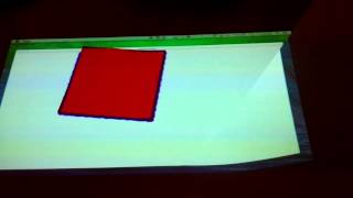 Rectangle tracking test