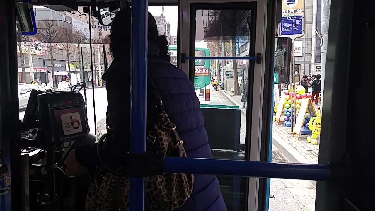 20180309 성남시내버스 50-1번버스 운행영상[신흥시장.수정보건소.보훈회관~통계청.태평역]