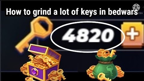 do this and you get a thousand keys very fast