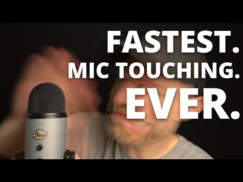 ASMR Fast and Aggressive Mic Scratching that's WAY TOO INTENSE!