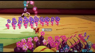 Heros Hideaway Day 2 - (Cleared with Only Purples & Winged Pikmins) in Pikmin 4