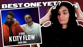 K CITY FLOW - J TRIX x ZERO CHILL - REACTION! || RED BULL 64 BARS | @JTrix