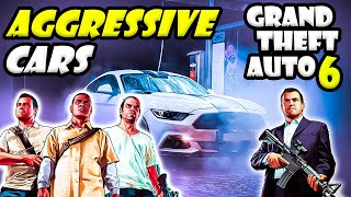 Top 5 most aggressive cars in gta 6 | Grand Theft Auto 6 | gta 6 leaks