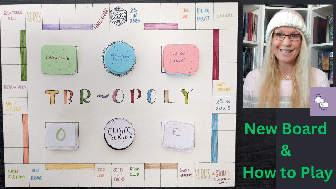TBRopoly | My New Board Walk Through & How to Play 🎲🎲