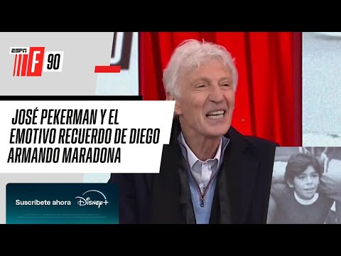 LE ROGÁBAMOS AL DT QUE LO PUSIERA A DIEGO CON ESA EDAD Pekerman Y El Recuerdo De Diego En F90 