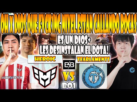 HEROIC vs TEARLAMENTS [BO1] WISPER, SCOFIELD, DAVA LAMA VS ERIKA, 7E, SRF- BLAST SLAM 5-DOTA 2- ESB