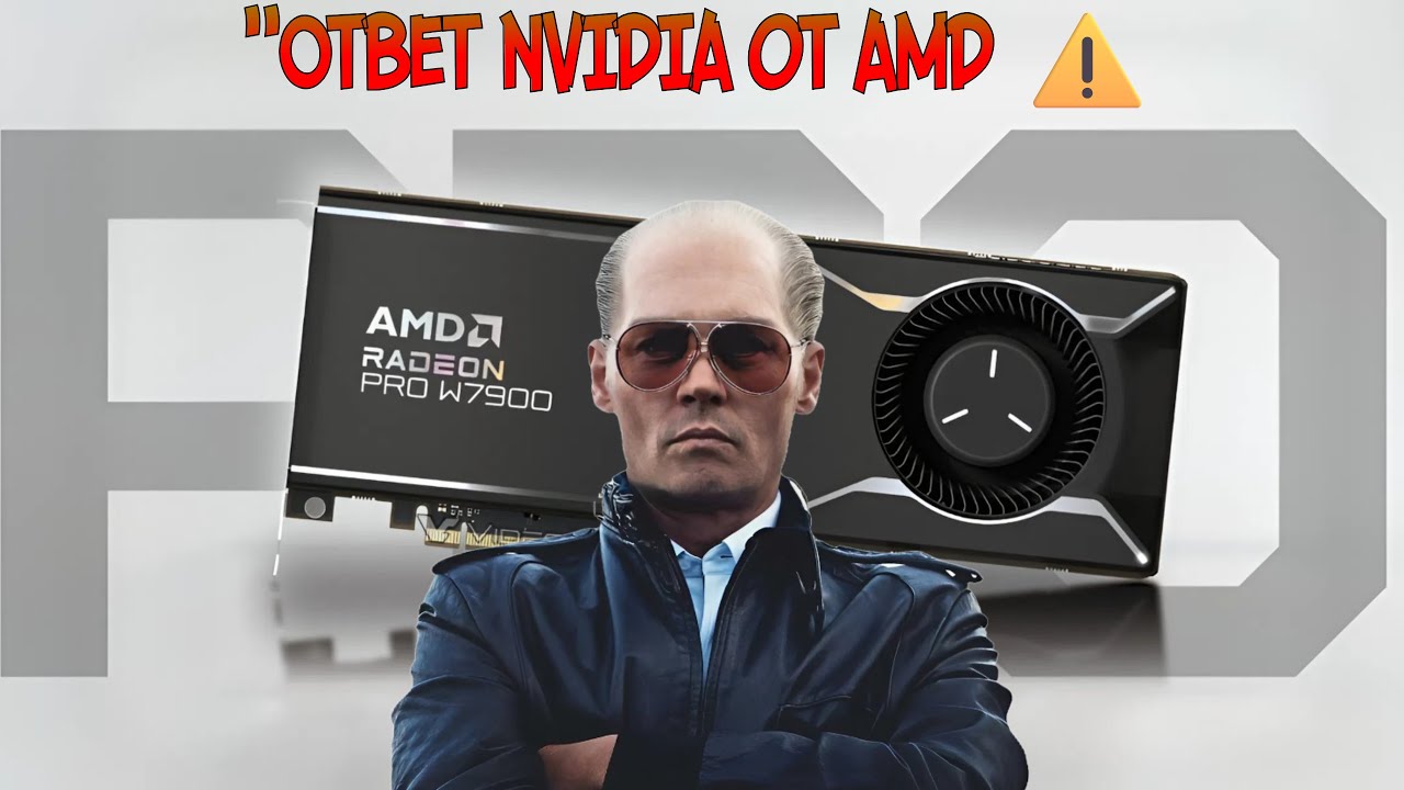 Radeon PRO W7900D — ответ AMD на «китайские» версии видеокарт NVIDIA⚠️