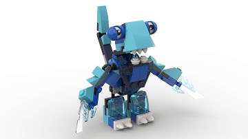 Lego Mixels Frosticons MAX Speed Build Studio Bricklink LDD by PLegoBB