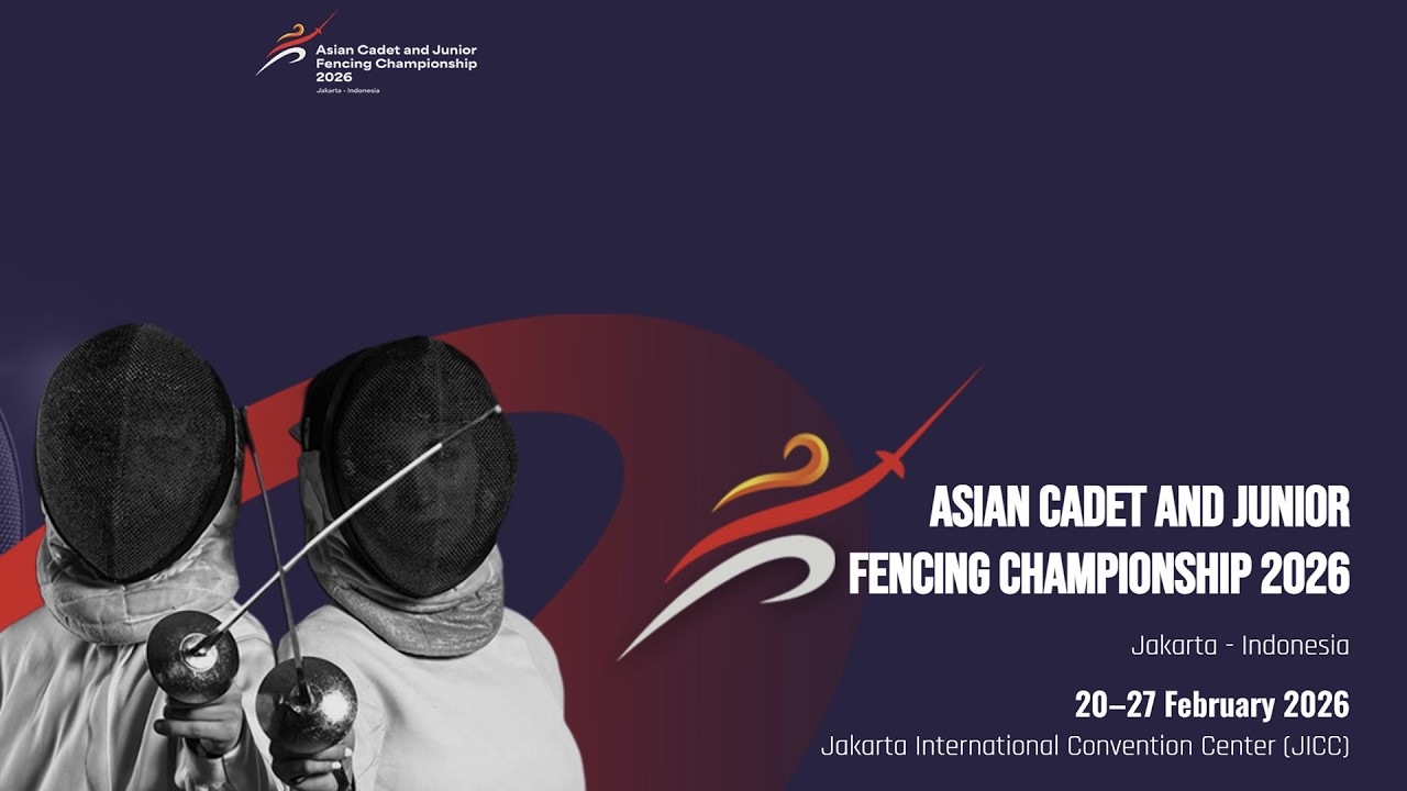 Asian Cadet Fencing Championships 2026 Jakarta - Day 3 - Podium