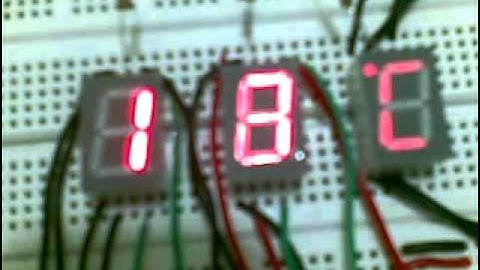 Digital Thermometer with LM35