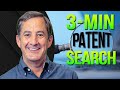 Patent search in three simple steps