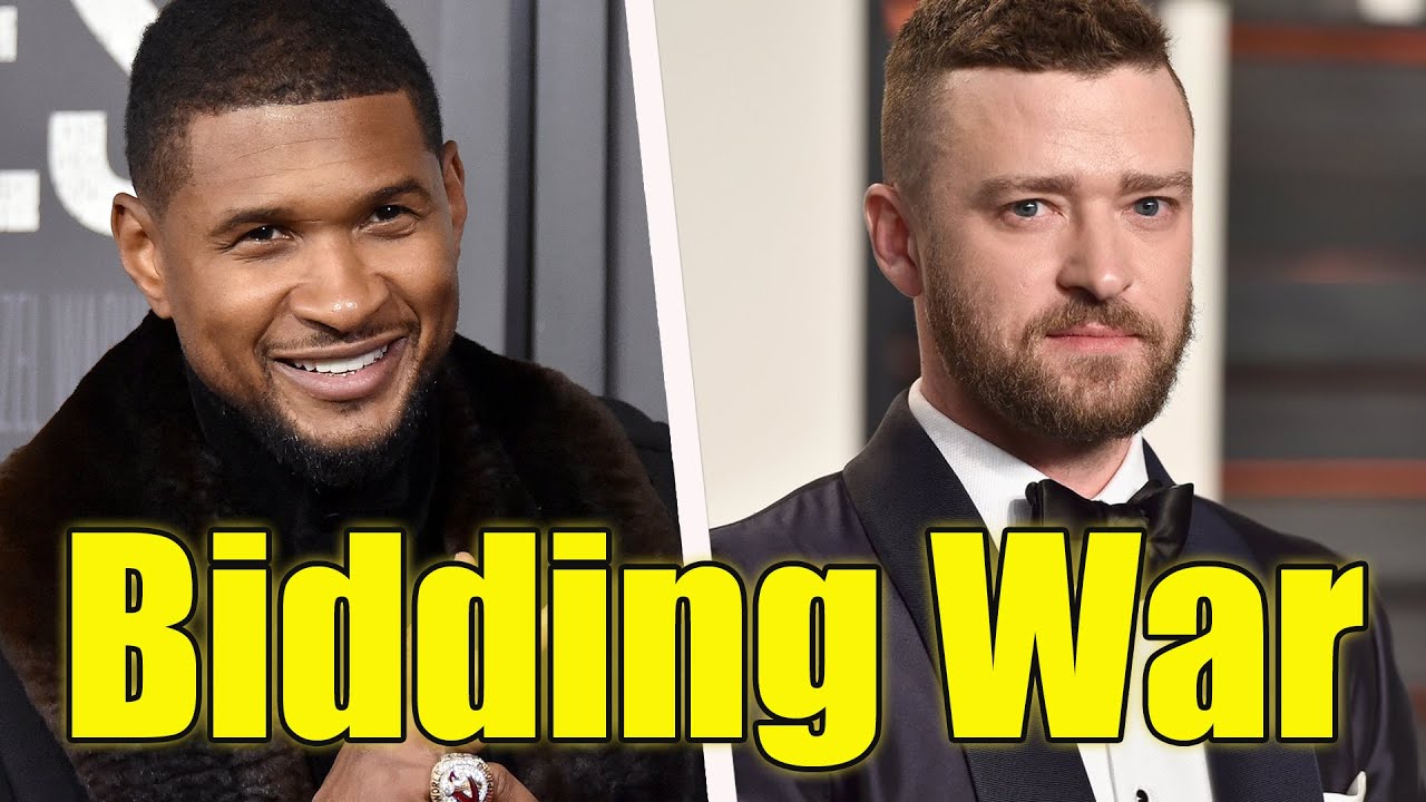 Usher Says He Won 'Bidding War' with Justin Timberlake for Justin