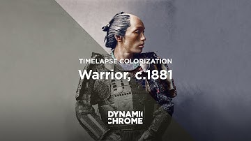 Timelapse Colorization and Restoration: Manic Street Preachers RESISTANCE IS FUTILE (Warrior, 1881)