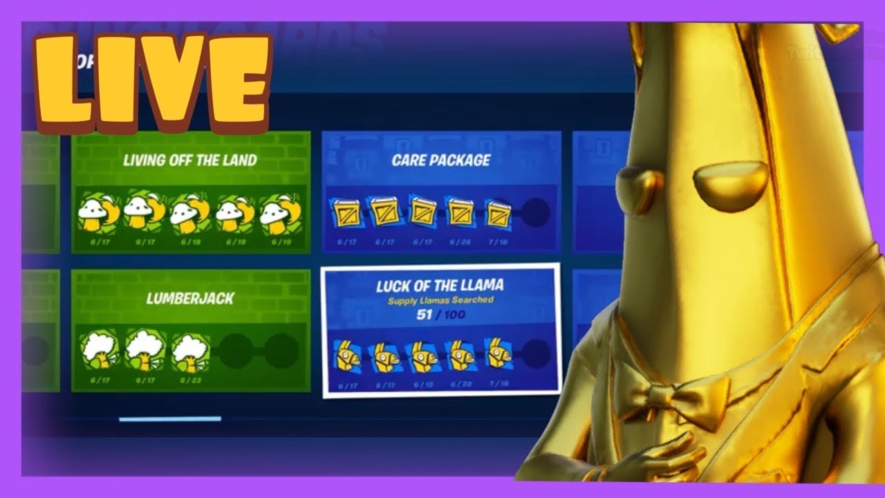 Completing all 51 PUNCH CARDS!!! (Fortnite Battle Royale) YouTube