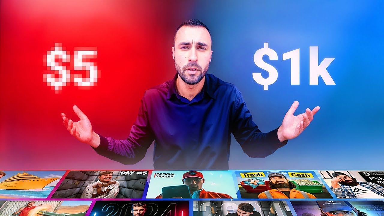 How Much Should a Great Thumbnail Cost? YouTube