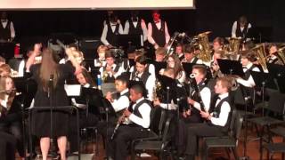 RMS 8th grade band Batman 2017