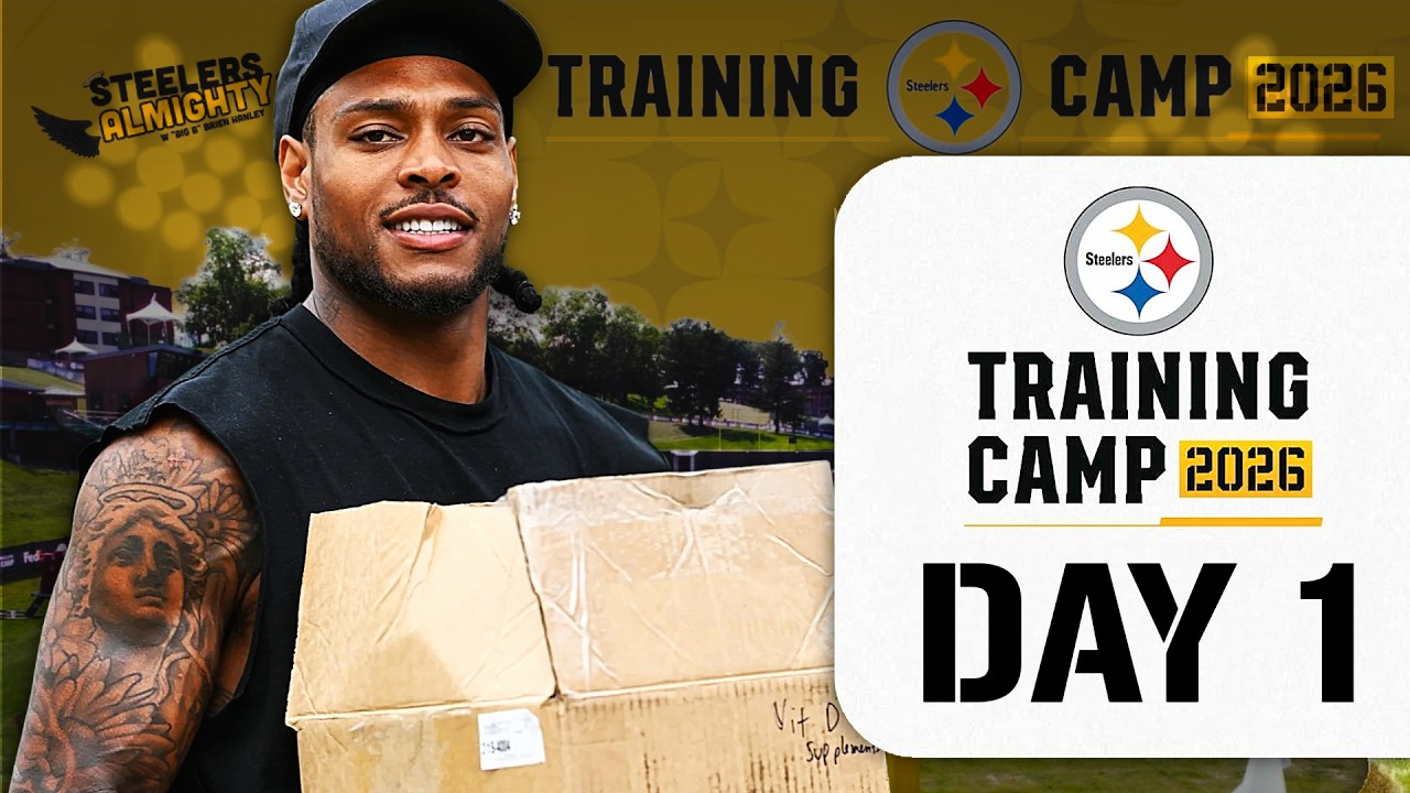 JPJ & Jalen Start Camp on the PUP List | Steelers Training Camp Day 1