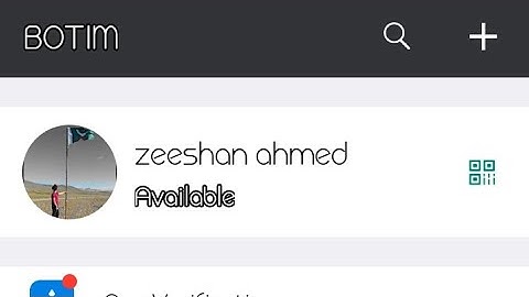 Botim App - How to Block someone - overview