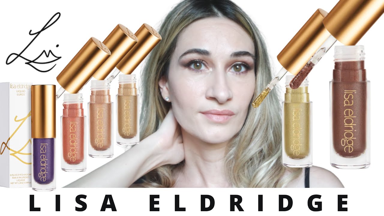 NEW LISA ELDRIDGE MAKEUP LIQUID LUREX EYESHADOW 2022 All The 6 Shades new-lisa-eldridge-makeup-liquid-lurex-eyeshadow-2022-all-the-6-shades
