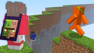 Minecraft Ama Dünya Yürüdükçe Oluşuyor