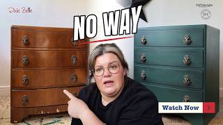 I Turned This Damaged Vintage Dresser Into Luxury
