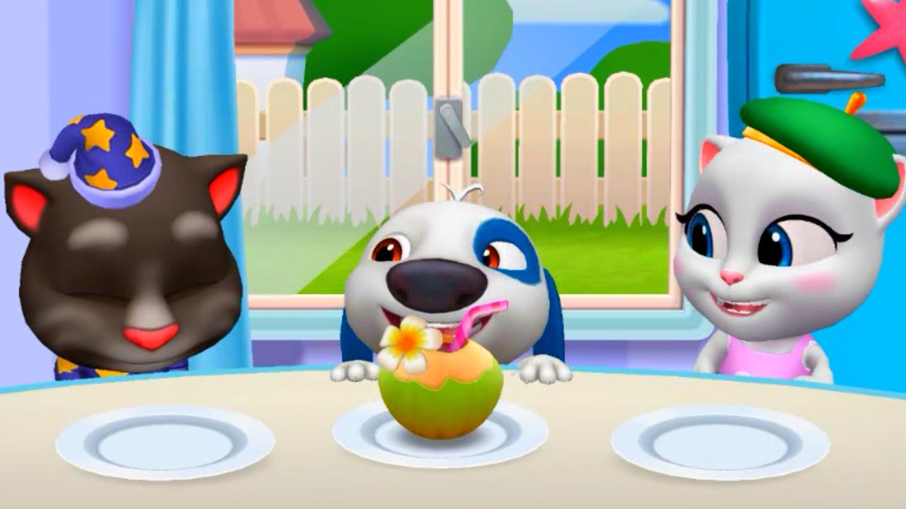 Tom Qs My talking tom friends gameplay walkthrough | talking tom - YouTube