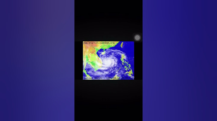 The deadliest typhoon in 1985 Pacific typhoon Season ( Part 6 - Part 47 )