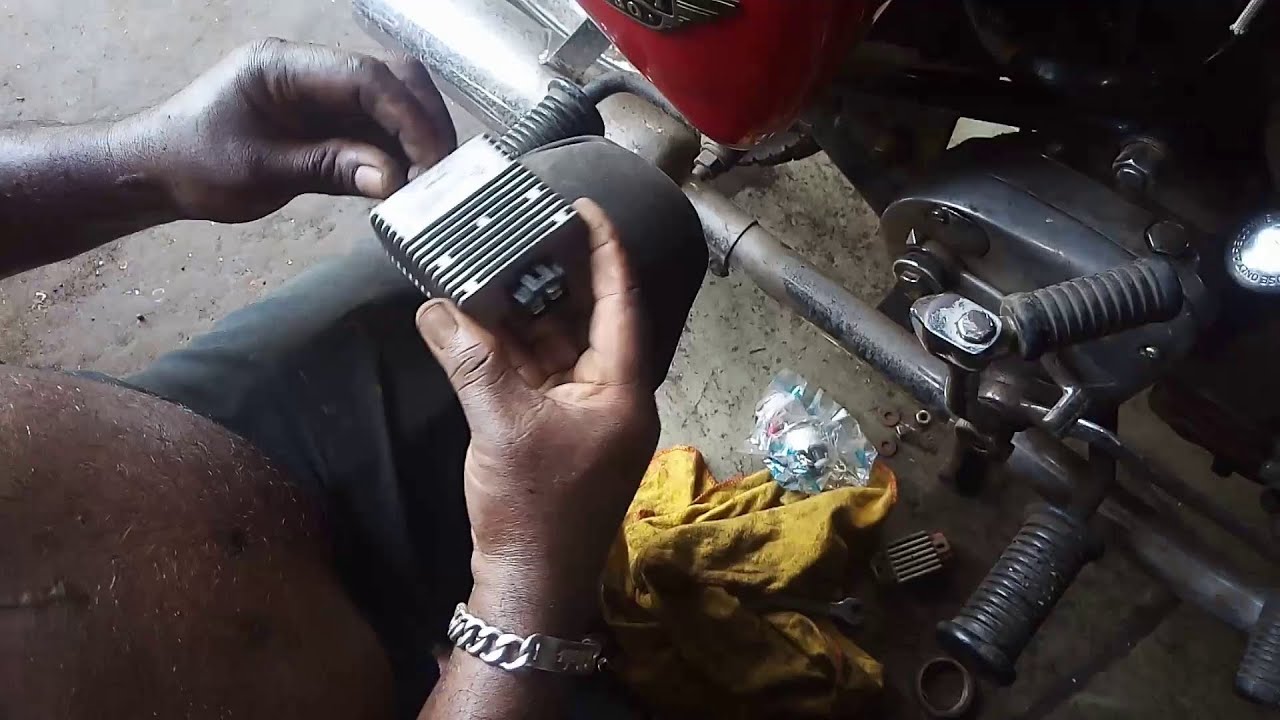 bullet standard 350 self start kit