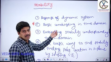 IMPORTANT FOR GATE,WHY ONLY POLES ARE CONSIDERED TO DECIDE STABILITY BY CHANDU SIR@VEDA GATE ACADEMY