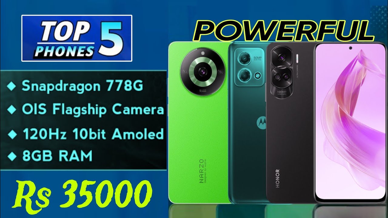 6GB + 128GB Best Mobile Phone Under 35000 in Pakistan Top 5 Best