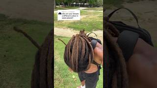 The Sun Made My Locs Change Color