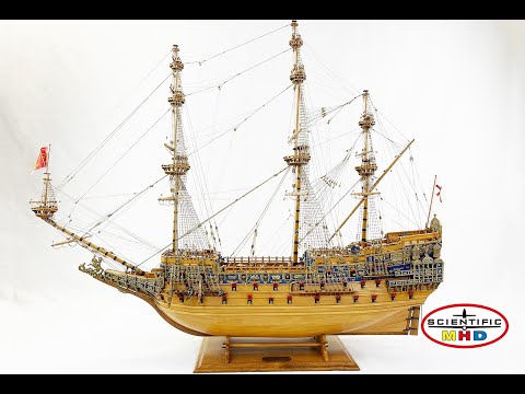 Maquette bateau bois - Scientific-MHD