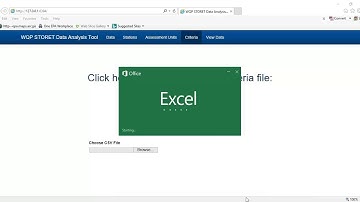 Tribal Data Assessment Tools: Video 2 Analysis Tool