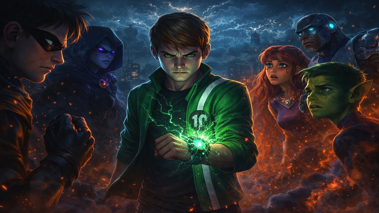 What If Ben 10 Joined the Teen Titans?