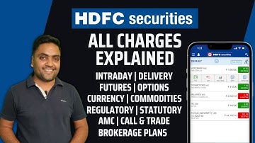 Hdfc securities all charges details | Hdfc securities all charges explained in Hindi