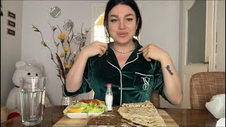 MUKBANG (çıtır lahmacun) asmr mukbang