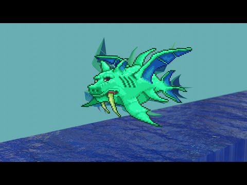 Terraria Bosses Modelled in 3D