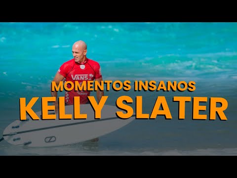 KELLY SLATER: MOMENTOS INSANOS NO SURF | Slater Surfando